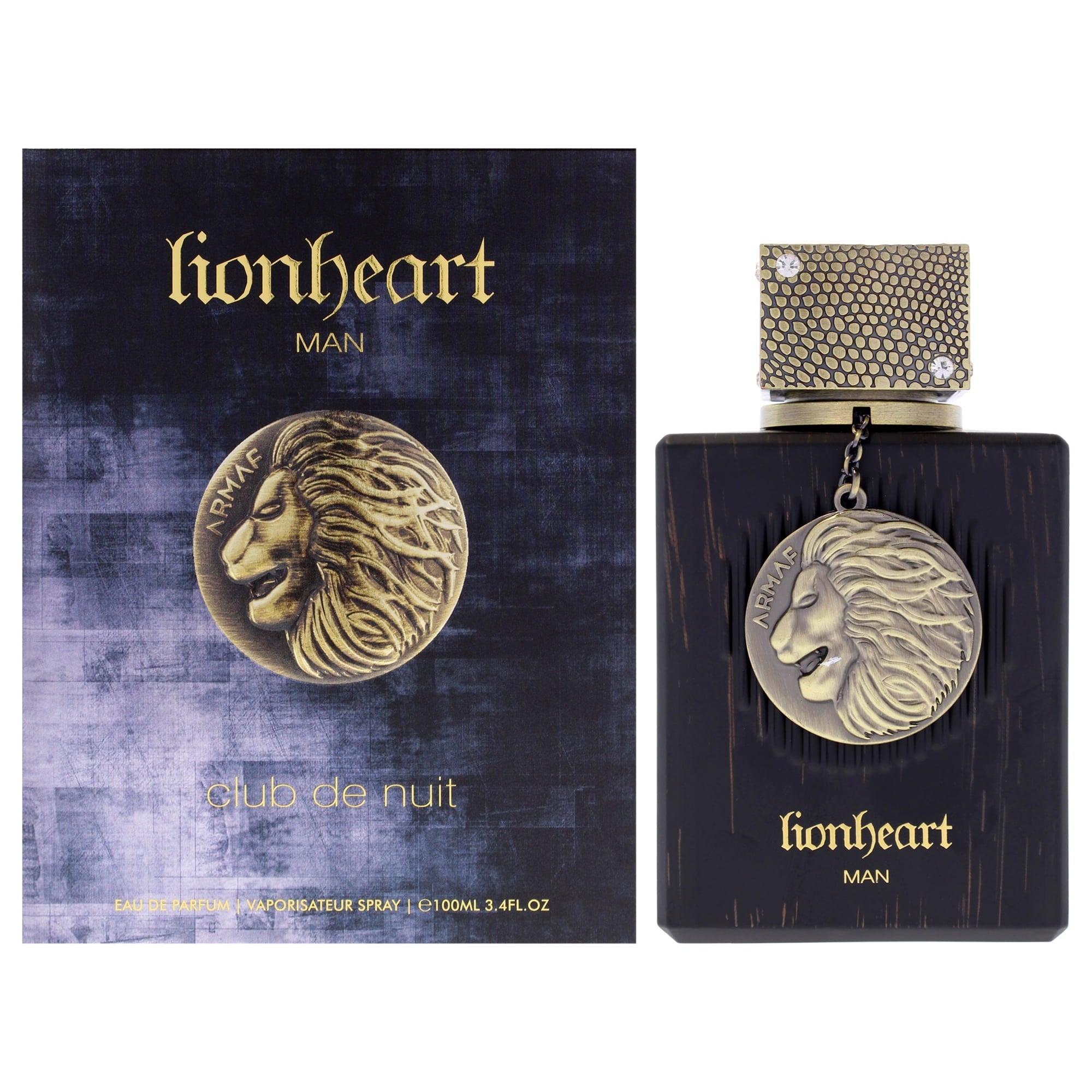 Armaf Club de Nuit Lionheart Man Eau de Parfum Spray 3.6 oz