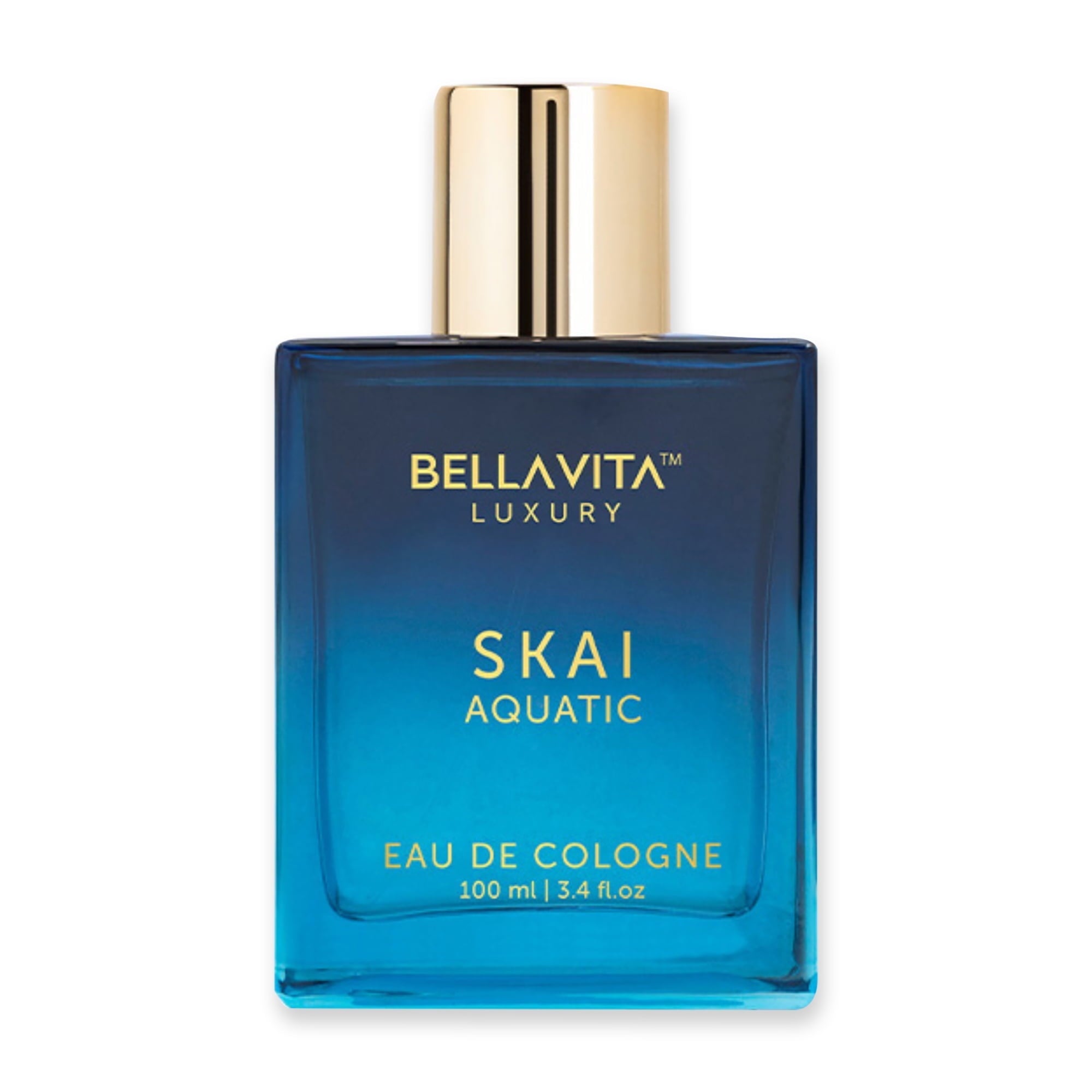 BellaVita Luxury SKAI Aquatic Eau de Cologne Unisex Spray - 3.4 oz