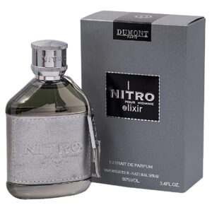 Dumont Nitro Elixir Pour Homme Extrait de Parfum 3.4 oz