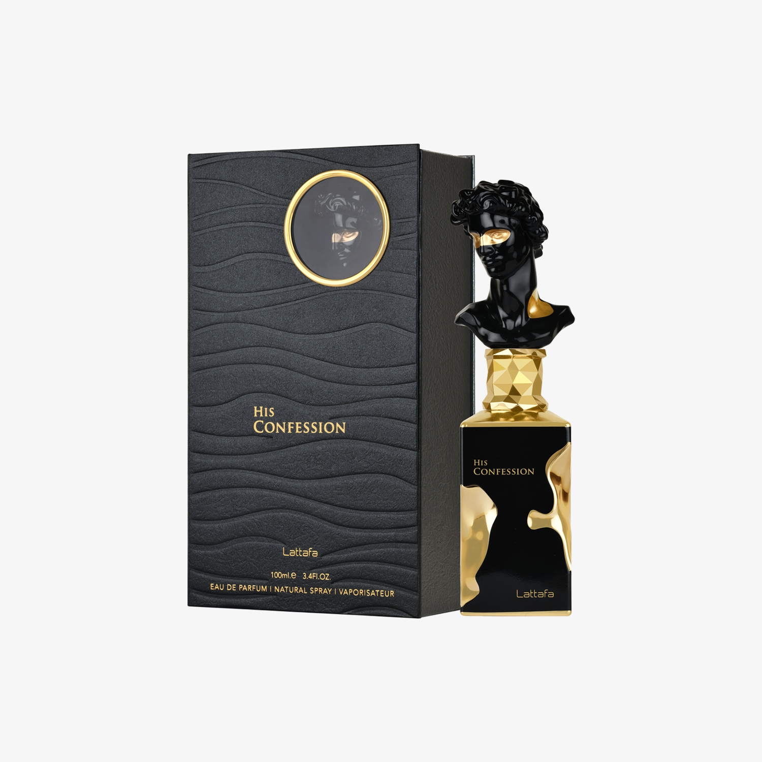 Lattafa His Confession Eau de Parfum 3.4 oz