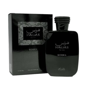 Rasasi Hawas Kobra Eau de Parfum Spray for Men 3.4 oz
