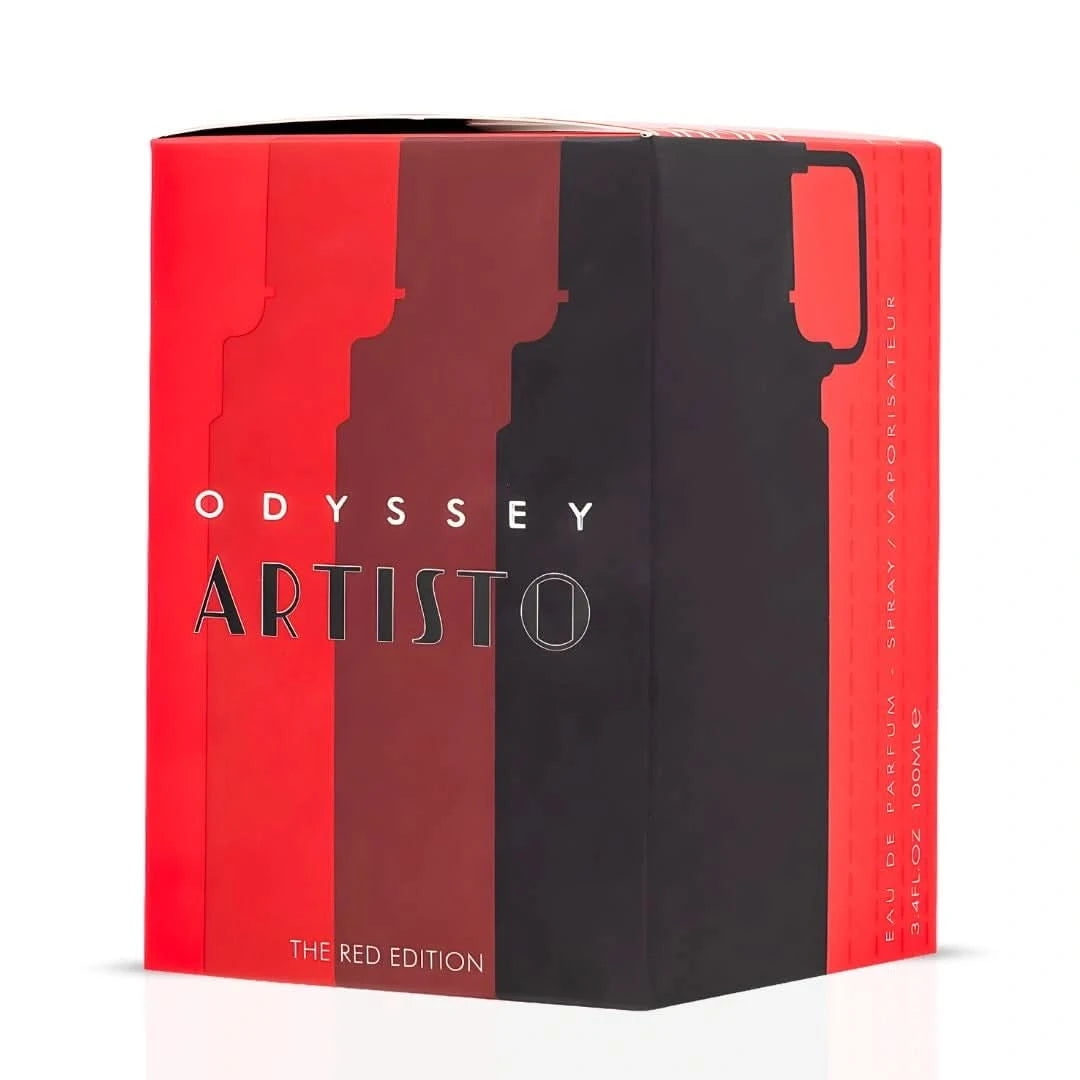 Armaf Odyssey Artisto Red Edition Eau de Parfum for Men 3.4 oz - 图片 4