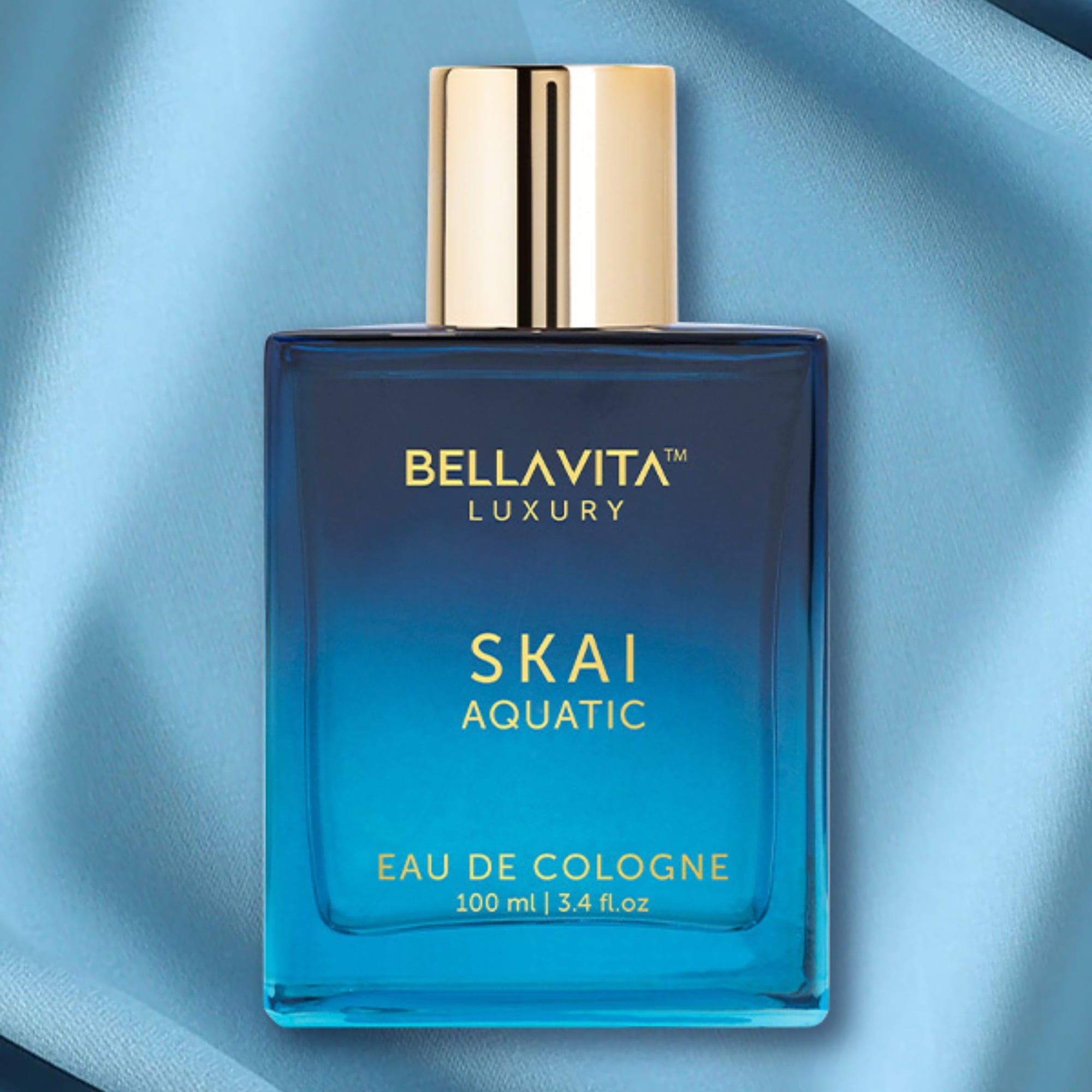 BellaVita Luxury SKAI Aquatic Eau de Cologne Unisex Spray - 3.4 oz alternate view