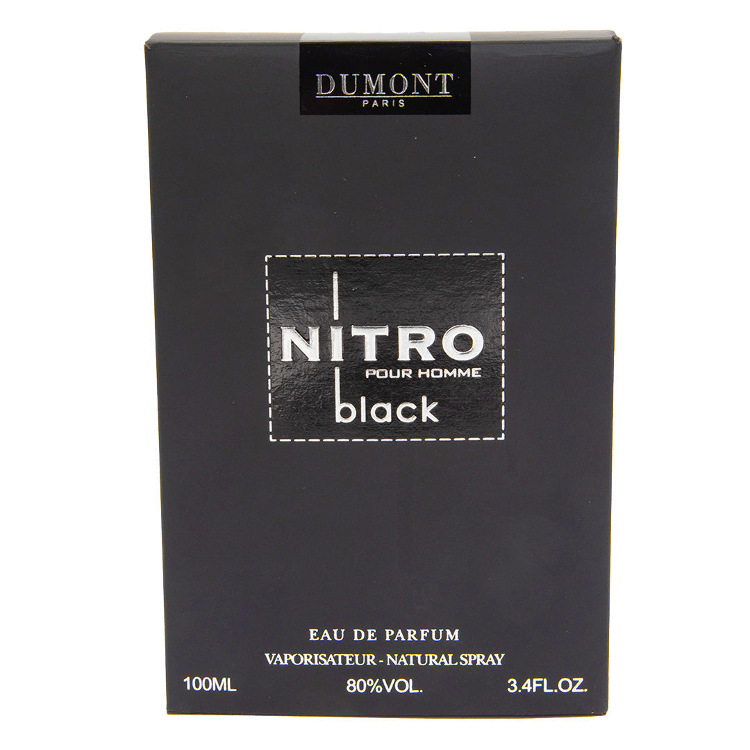 Dumont Paris Nitro Black Pour Homme Eau de Parfum 3.4 oz - 图片 2