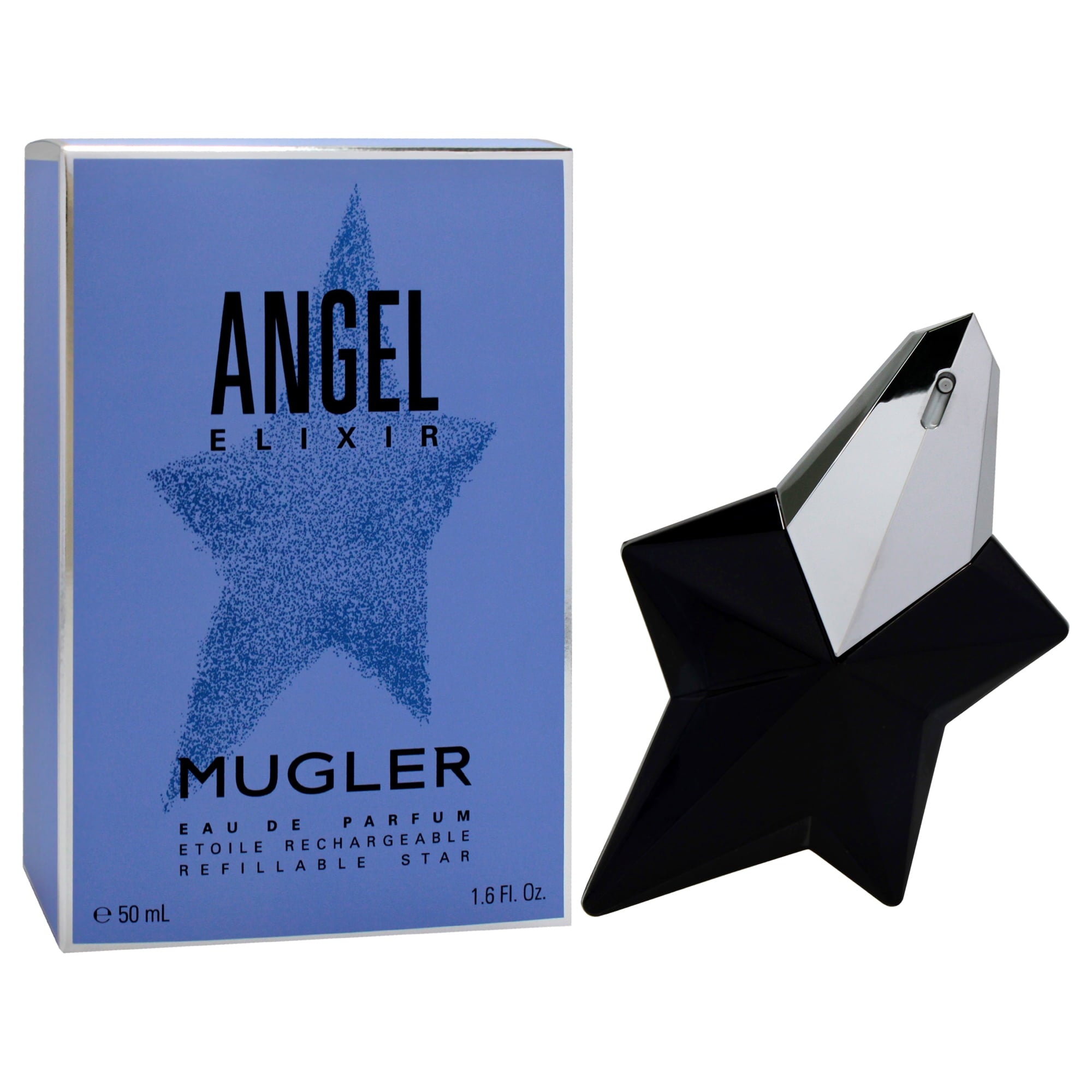 Mugler Angel Elixir Eau de Parfum Refillable Spray for Women, 1.6 oz - 图片 3